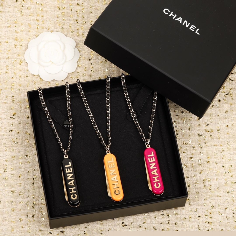 Ch*el necklaces